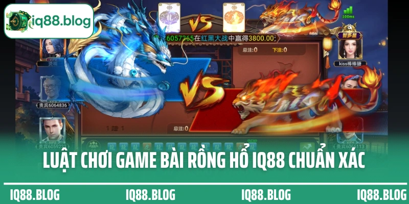 Luật chơi game bài Rồng Hổ IQ88 chuẩn xác cho newbie